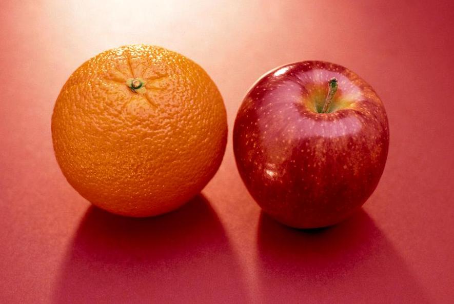 So the apple tells the orange. I really am sorry that anyone might have ever 